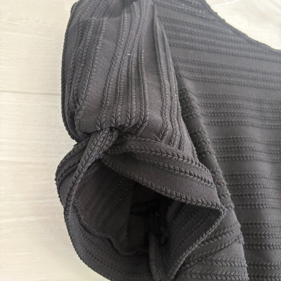 WHBM Textured Jacquard Top M NWT - Picture 3 of 7